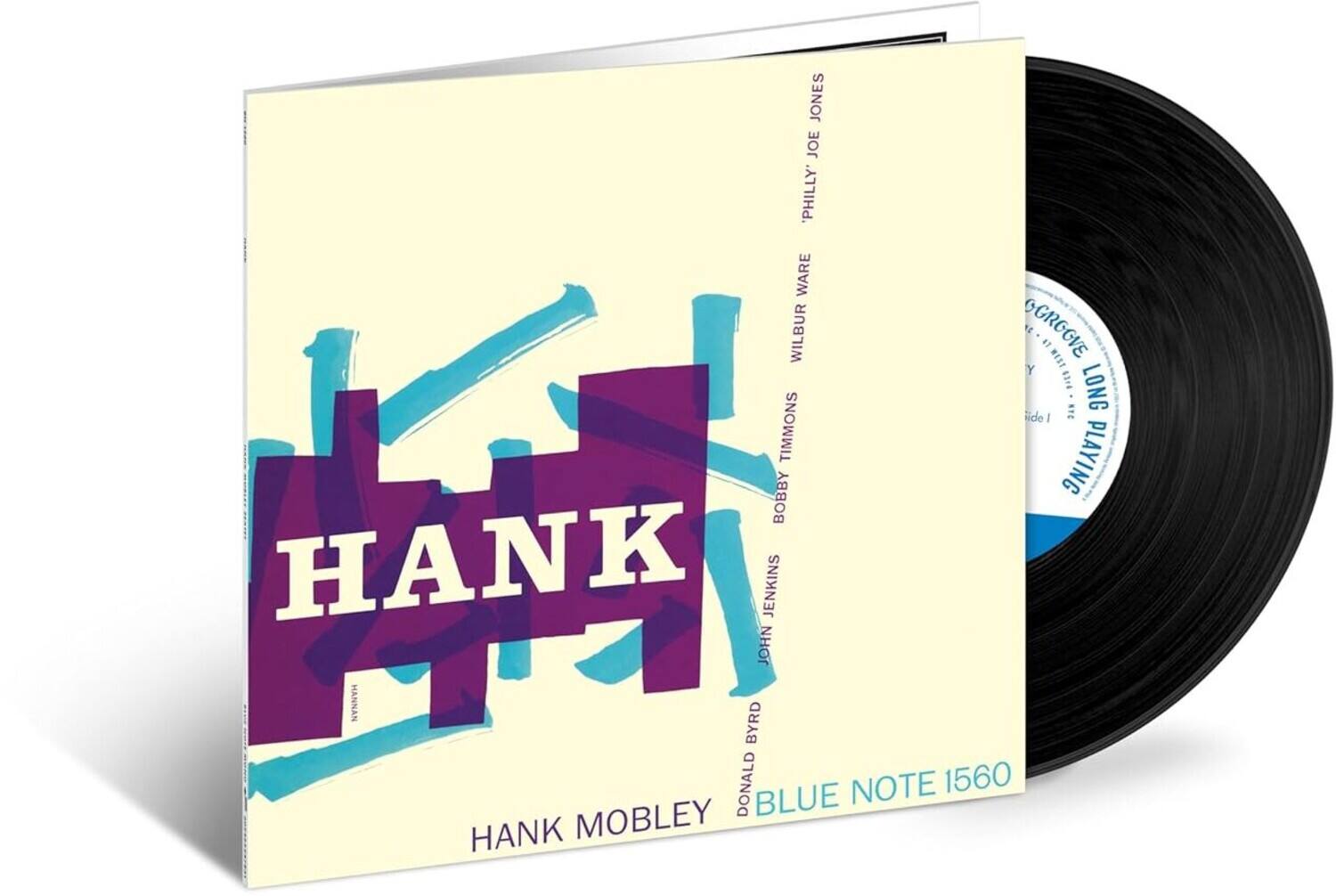 JONES JOE 'PHILLY' WARE WILBUR OGROOVE ISAM Y WIRD LONG IDE NYC TIMMONS PLAYING BOBBY HANK JENKINS JOHN HANNAN BYRD DONALD NOTE 1560 BLUE HANK MOBLEY
