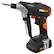 Front. WORX - Nitro 20V SwitchDriver 2-in-1 Brushless Cordless Drill/Driver - Rotatable Dual 1/4" Chucks (Battery & Charger Included) - Black.