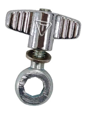 Tycoon Percussion - Chrome Eye Bolt, Durable Alloy Steel, Secure Mounting for Cowbells & Other Instruments, Includes Bolt, Nut, & Washer