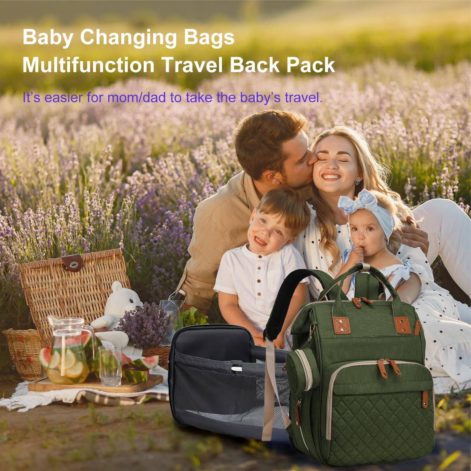 Baby Changing Bags  
Multifunction Travel Back Pack  

It's easier for mom/dad to take the baby's travel.