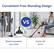 Convenient Free-Standing Design
VS
Stand anywhere you want
Easily fall down
