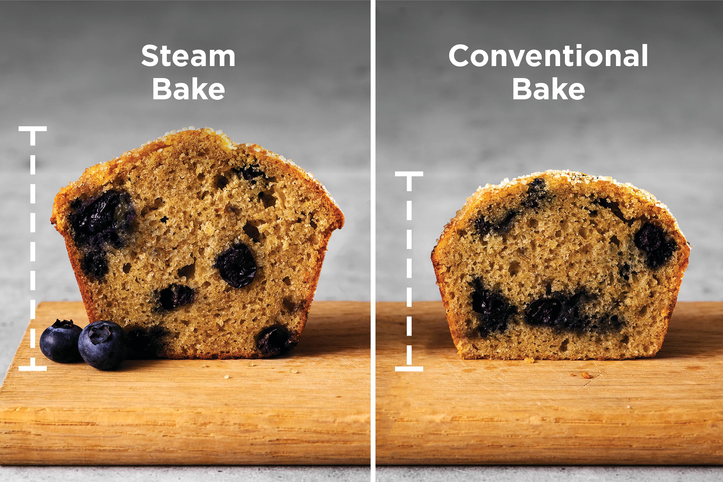 Steam Bake Conventional Bake