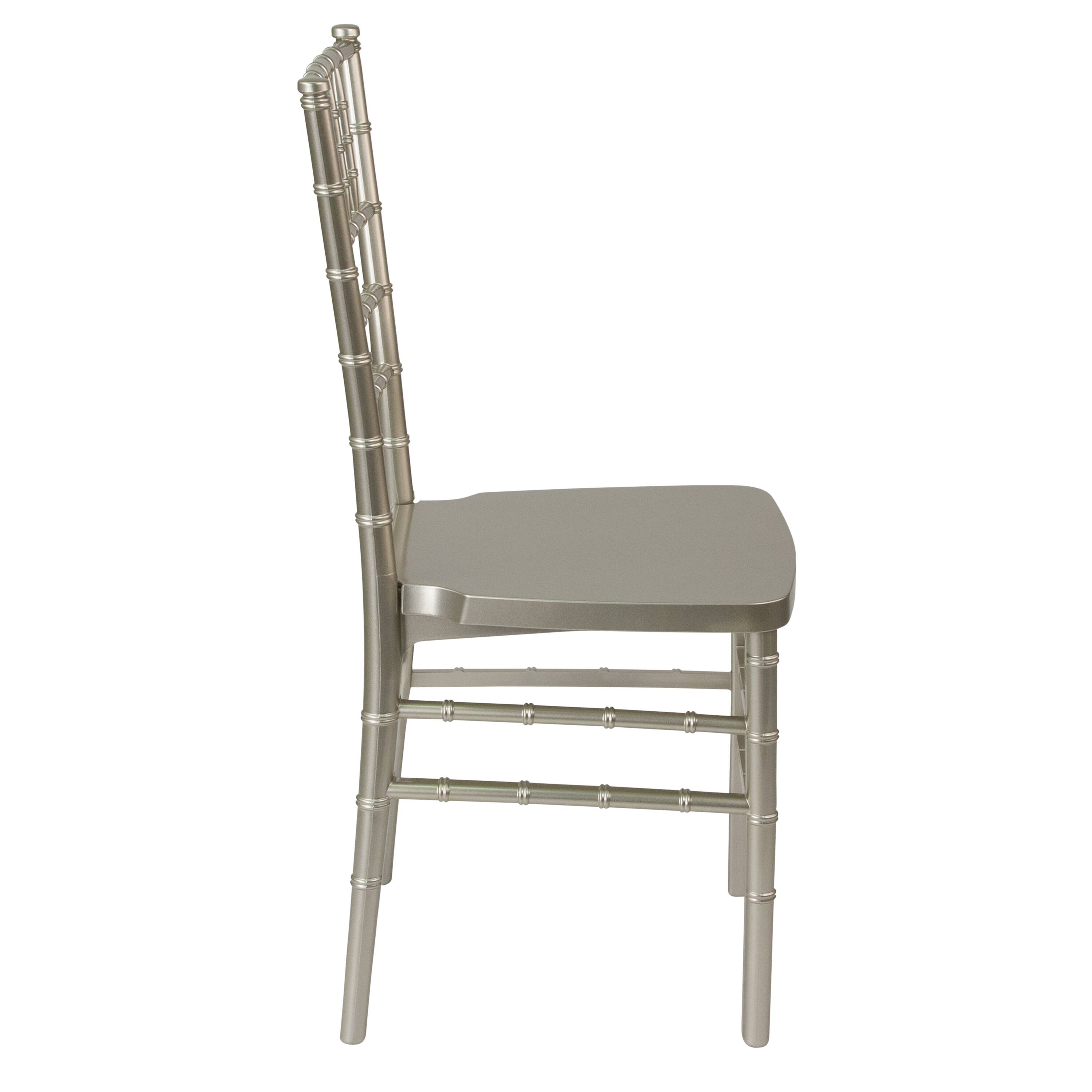 Alt View 5. Emma + Oliver - Wedding & Event Resin Stacking Chiavari Dining Chair - Champagne.