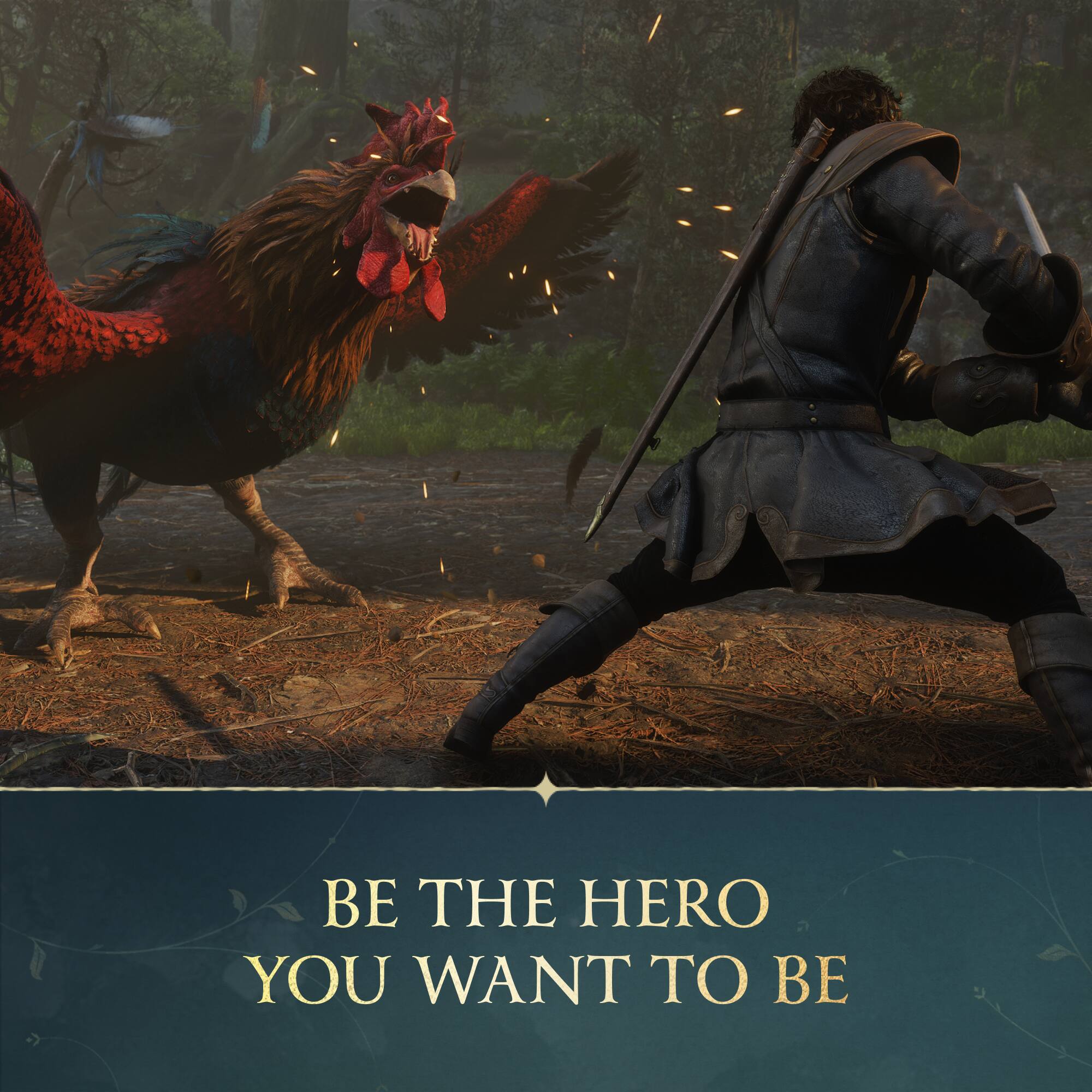 BE THE HERO YOU WANT TO BE