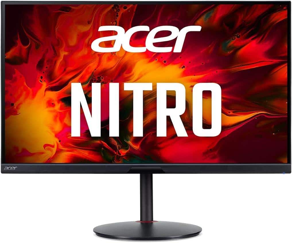 Acer - Refurbished Excellent - Refurbished Nitro XV2 XV282K V3BMIIPRX 28" LCD Monitor 150Hz 3840x2160 UHD IPS 1ms 400Nit - Black