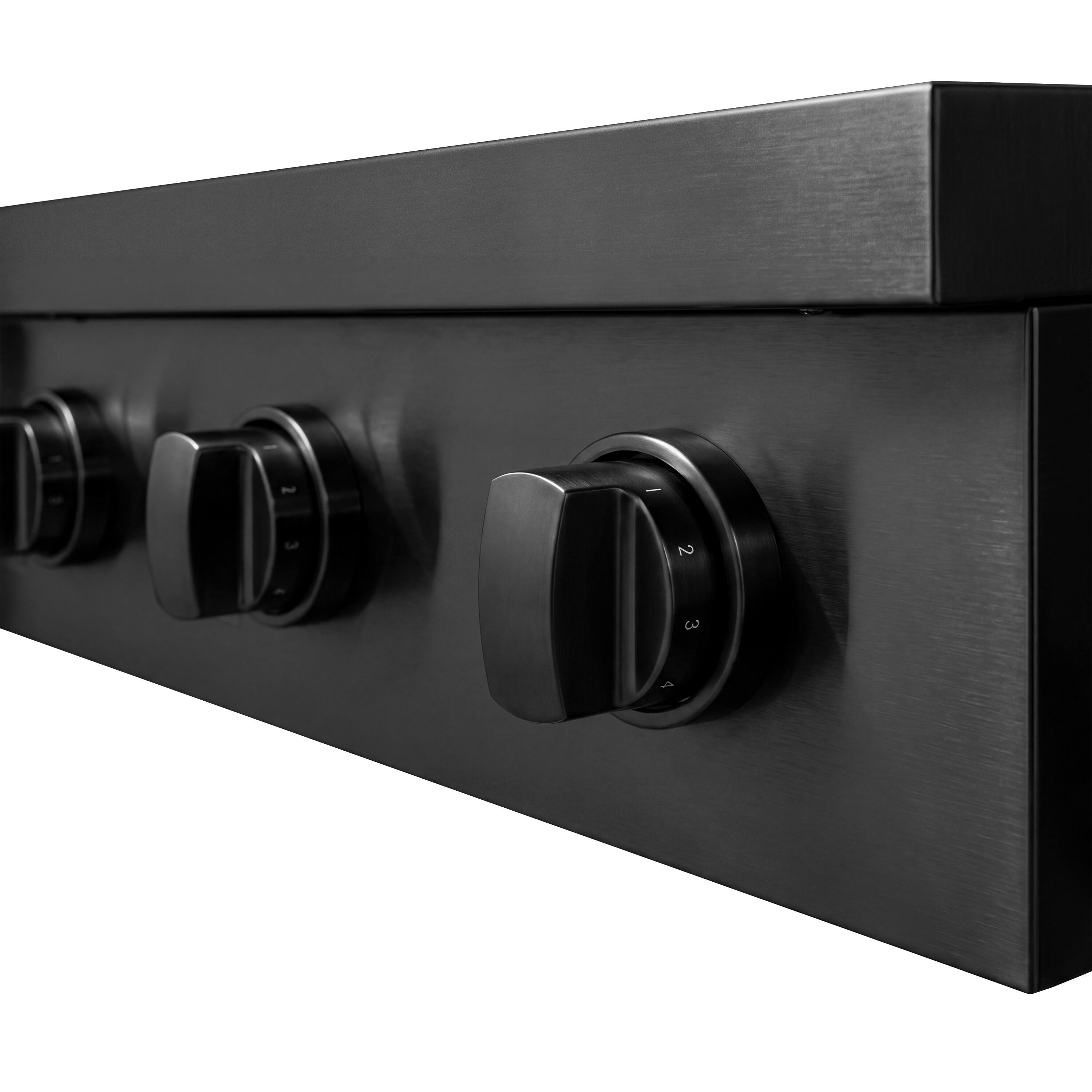 Alt View 10. ZLINE - 30 in. Paramount Built-in Induction Rangetop with 4 Element Cooktop in Black Stainless Steel - Black Stainless Steel.