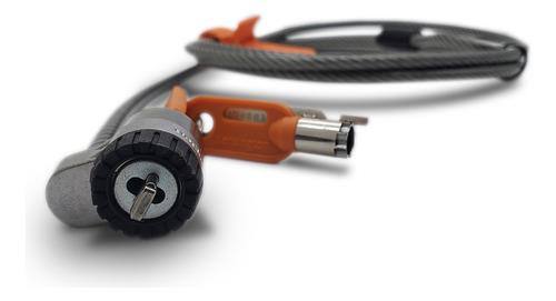 Alt View 1. Kensington - MicroSaver Keyed Laptop Lock Patented T-Bar Carbon Steel 6ft Cable Universal Security Slot Compatibility K64068F.