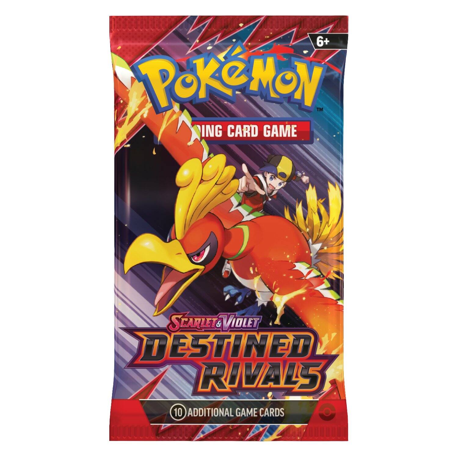 6+ Pokémon™ Trading Card Game Scarlet & Violet Destined Rivals 10 Additional Game Cards