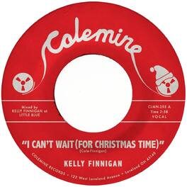 Kelly Finnigan - I Can't Wait (for Christmas Time) / Snowy Night in Ohio - White - VINYL LP