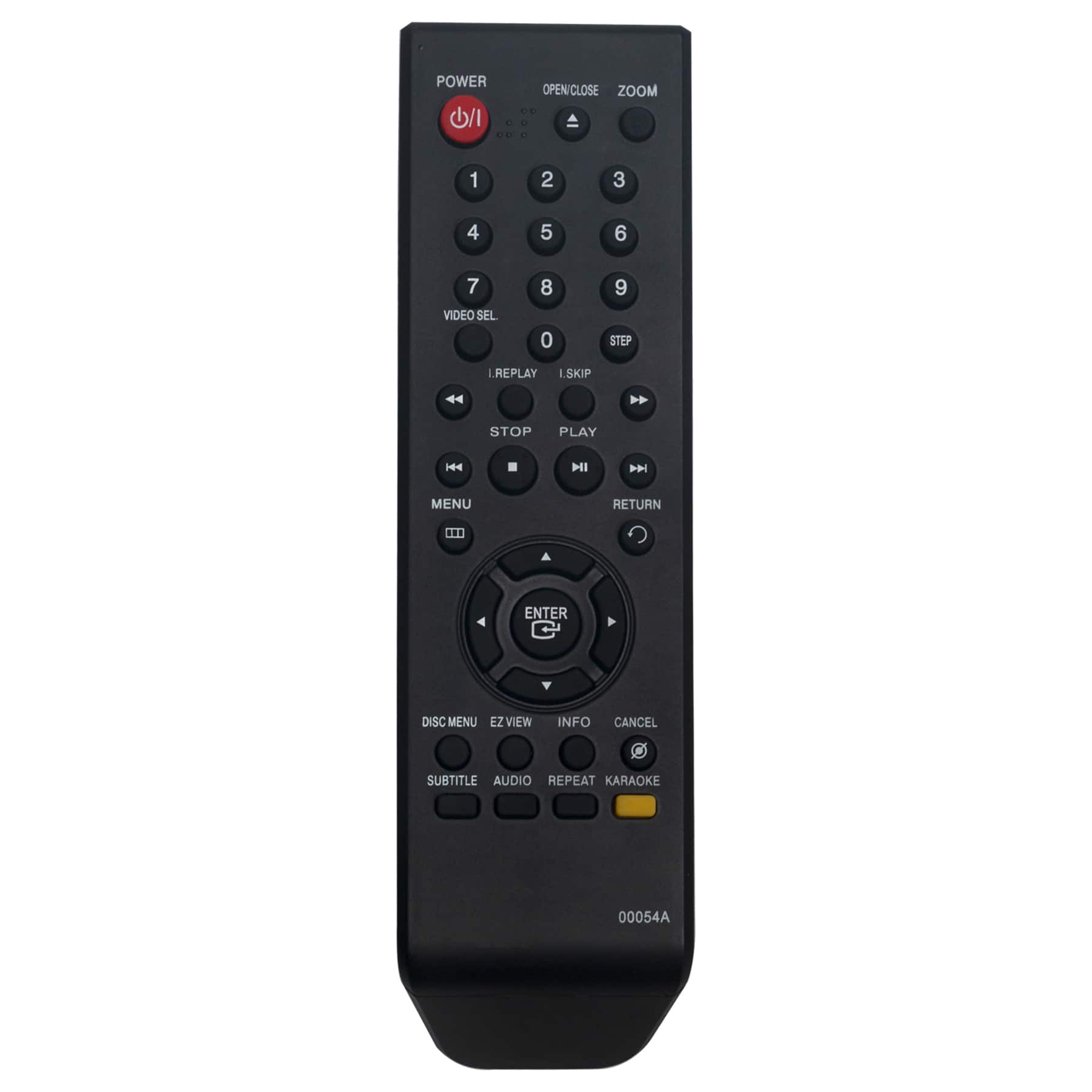 ALLIMITY - AK59-00054A Replacement Remote, fit for Samsung DVD Player DVD-P361K DVD-P260K DVD-P370K DVD-P375K DVD-P475K DVD-P470K - Black