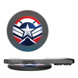 Keyscaper - Marvel Grid 15-Watt Wireless Charger - Sam Wilson Captain America