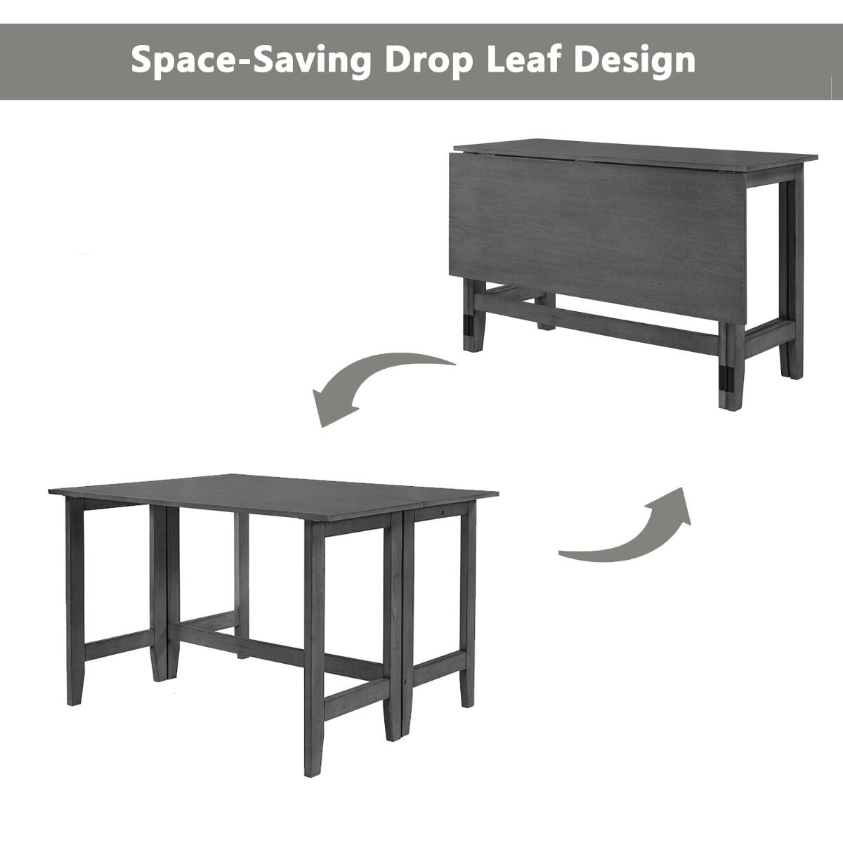 Space-Saving Drop Leaf Design