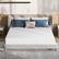 Alt View 4. KERDOM - CertiPUR-US Thick Mattress in a Box, Double layer Medium Firm Memory Foam Mattresses for Cooling Sleep, Washable Cover - White.