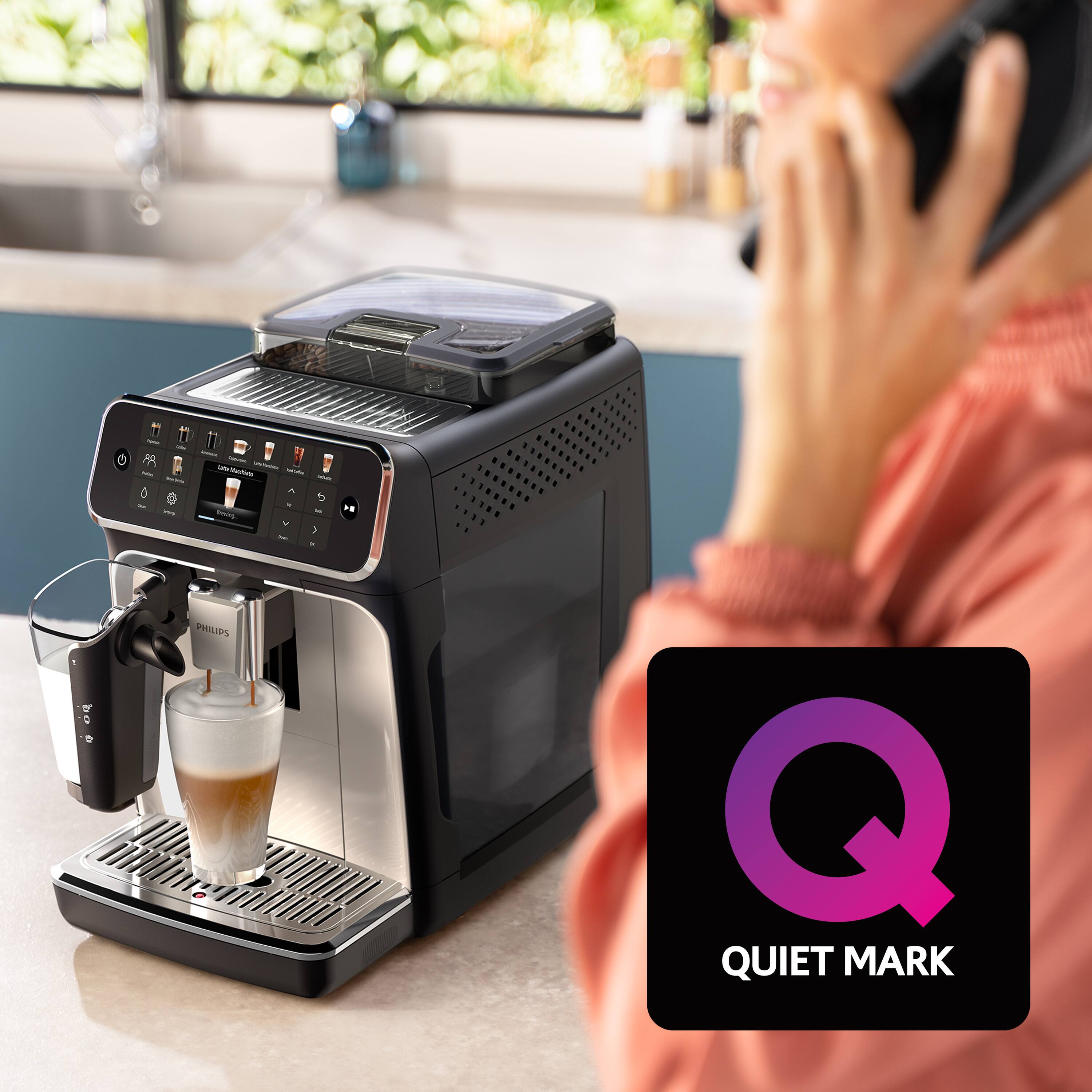 The text on the image reads "Quiet Mark".