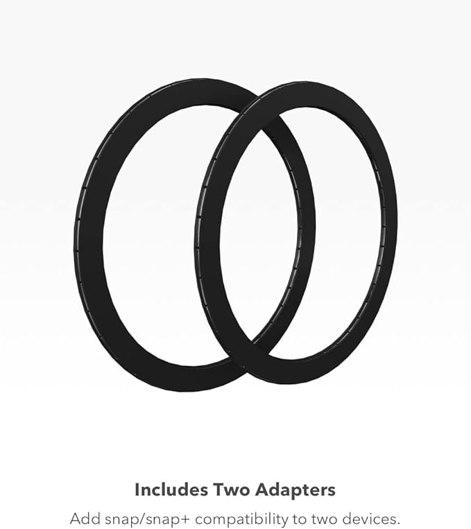 Includes Two Adapters

Add snap/snap+ compatibility to two devices.