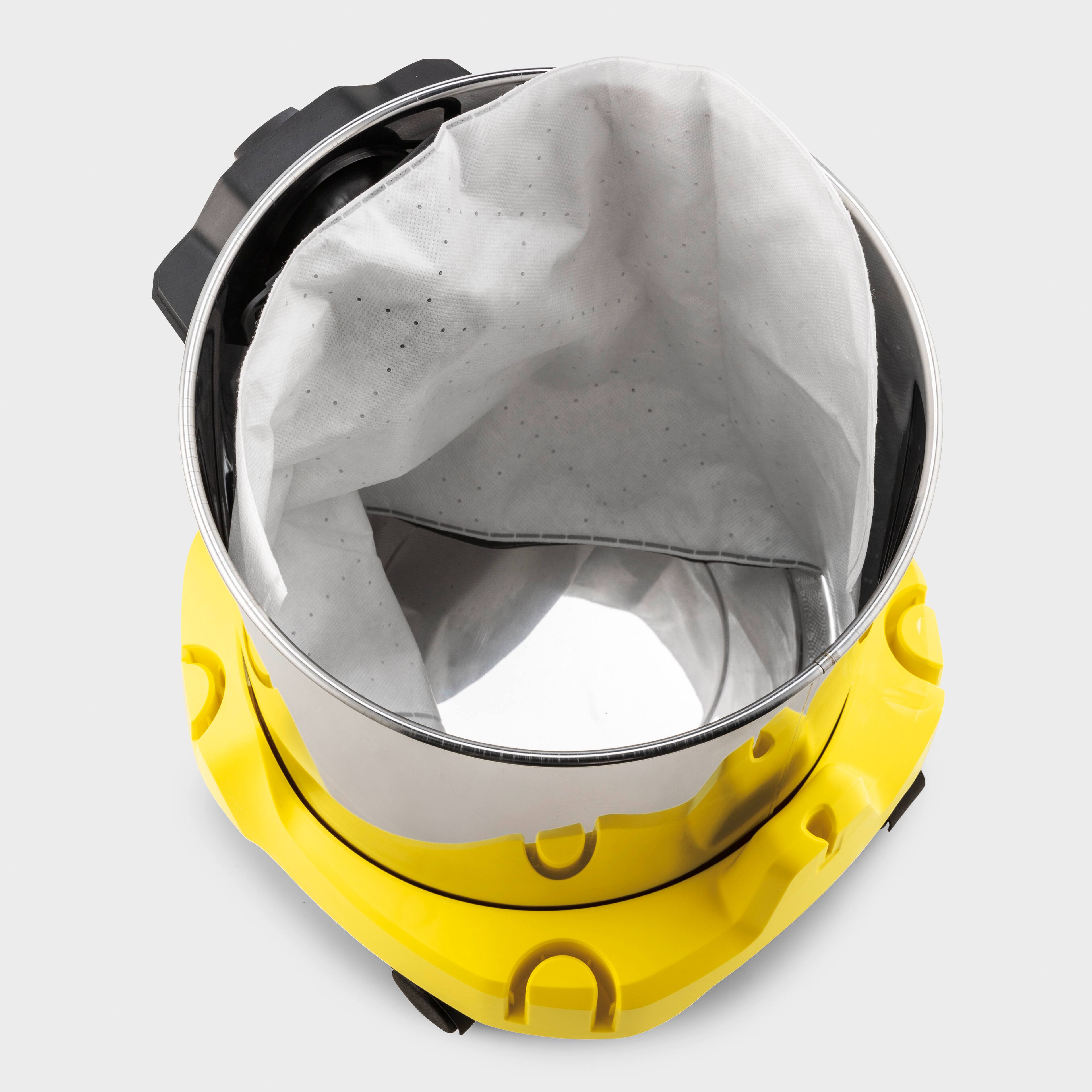 Angle. Karcher - WD 3 Replacement Fleece Filter Bags (KFI 357) - 4-Pack.