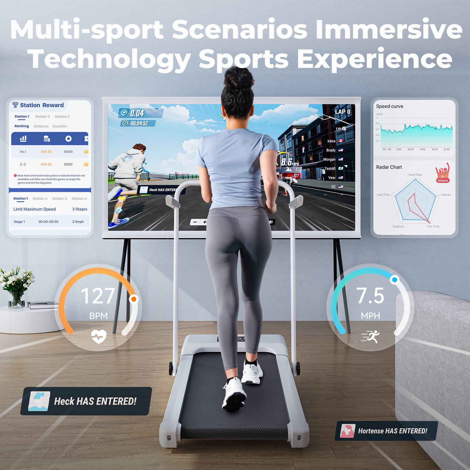 Multi-sport Scenarios Immersive Technology Sports Experience

Station Reward
Station 1 Station 2 Station 3 Station 4
Ranking Distance Duration
No. 1 $17.33 15000
2-3 $17.33 15000
4-5 $17.33 15000
6-7 $17.33 15000
8-9 $17.33 15000
10-11 $17.33 15000
12-13 $17.33 15000
14-15 $17.33 15000
16-17 $17.33 15000
18-19 $17.33 15000
20-21 $17.33 15000
22-23 $17.33 15000
24-25 $17.33 15000