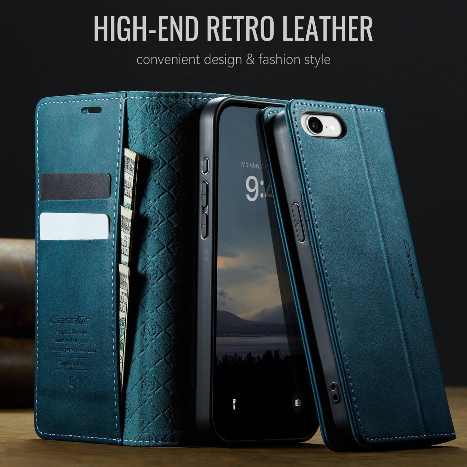 HIGH-END RETRO LEATHER  
convenient design & fashion style
