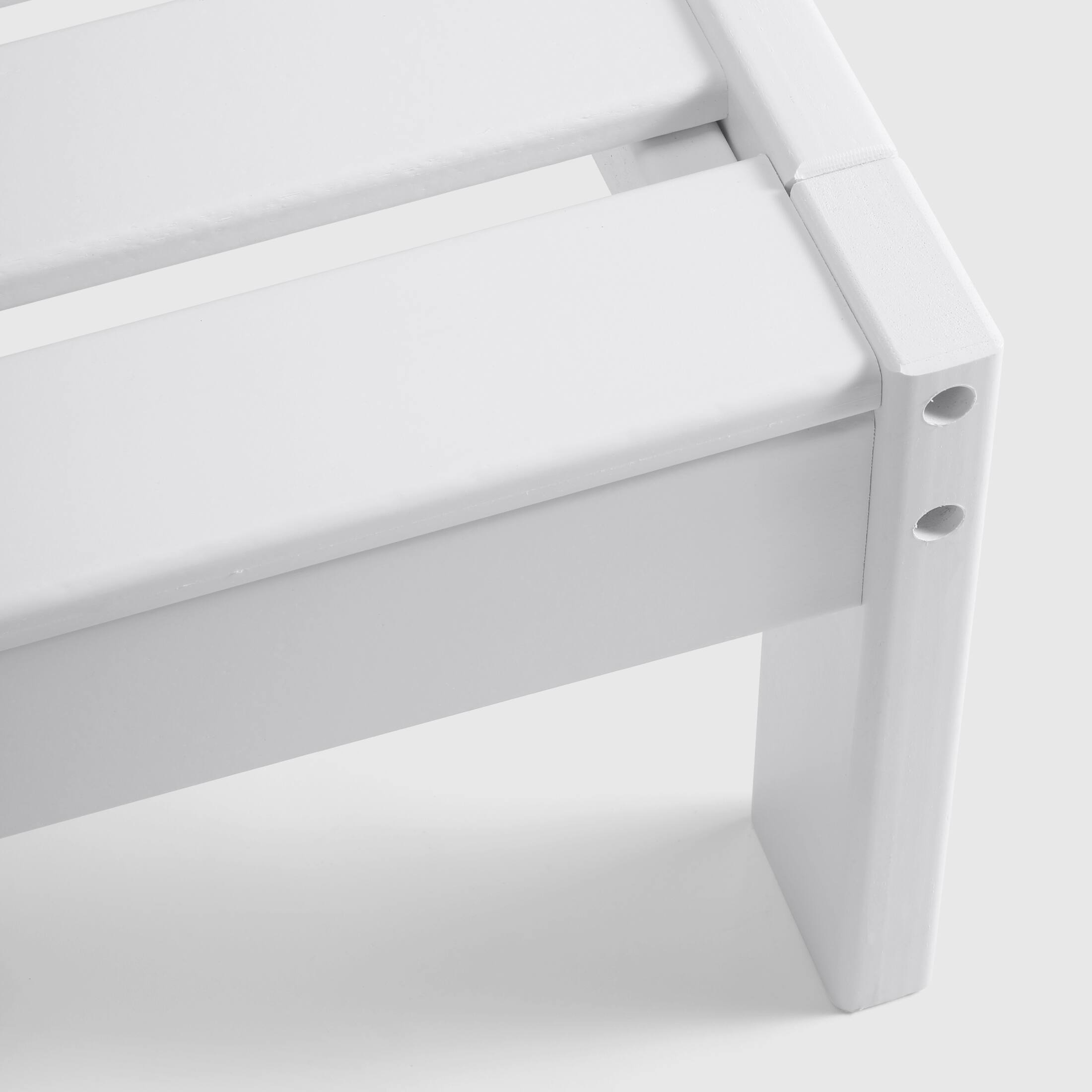 Alt View 2. WestinTrends - WestinTrends Avalon Outdoor Patio HDPE Deep Seating Sectional Loveseat - White.