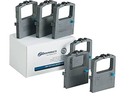 DataProducts - Ribbon, for OKI ML182 , 6-Pack - Black price history on PriceWatchPro