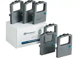 DataProducts - Ribbon, for OKI ML182 , 6-Pack - Black