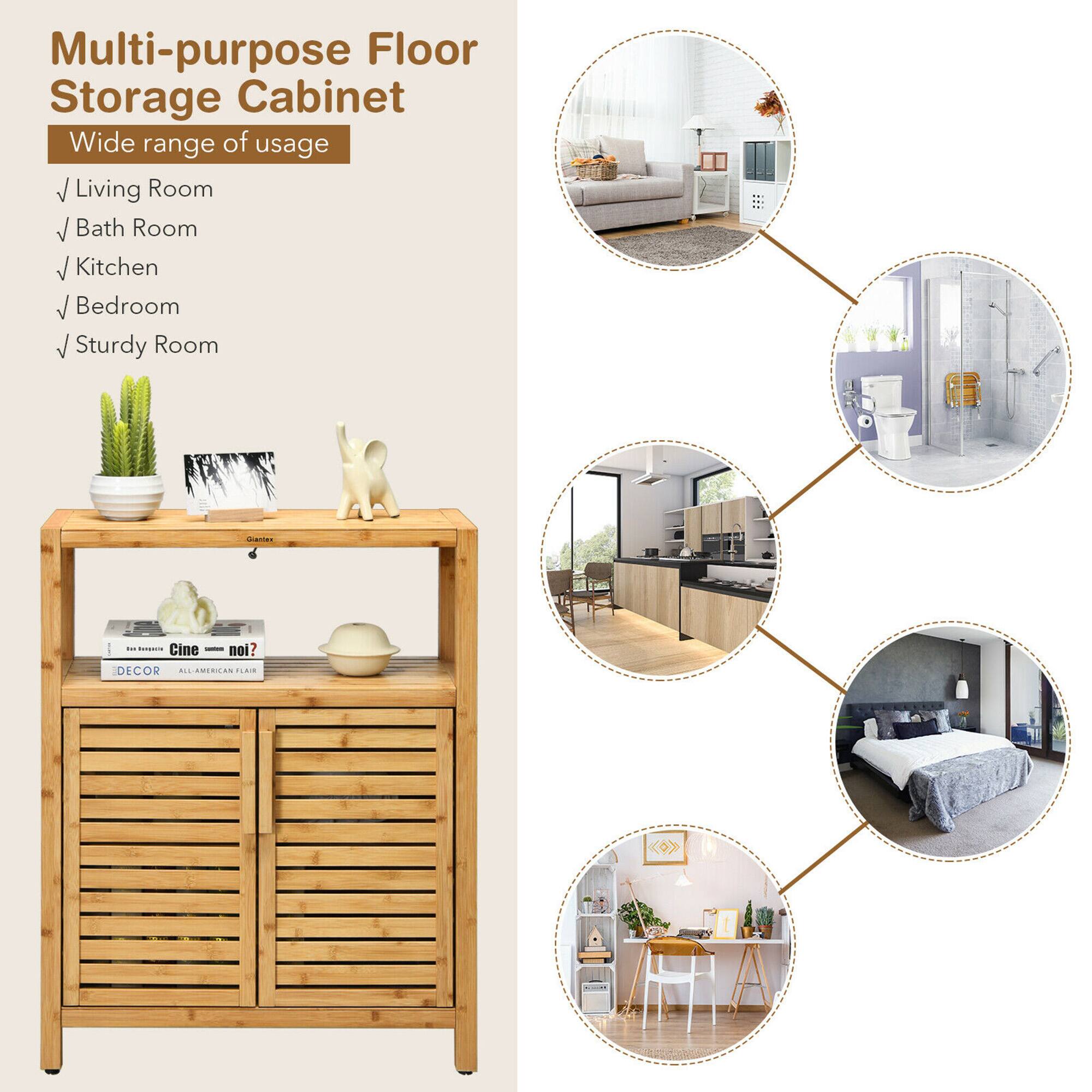 Multi-purpose Floor Storage Cabinet
Wide range of usage
Living Room
Bath Room
Kitchen
Bedroom
Sturdy Room
GAT : : Cine noi? DECOR - ....N...OCO .....