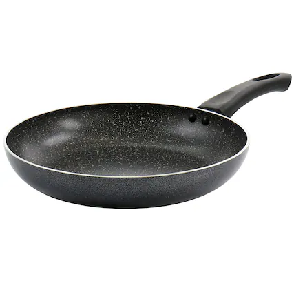 Front. Oster - Oster 10.2 in. Pallermo Nonstick Aluminum Frying Pan in Graphite Grey - Graphite.