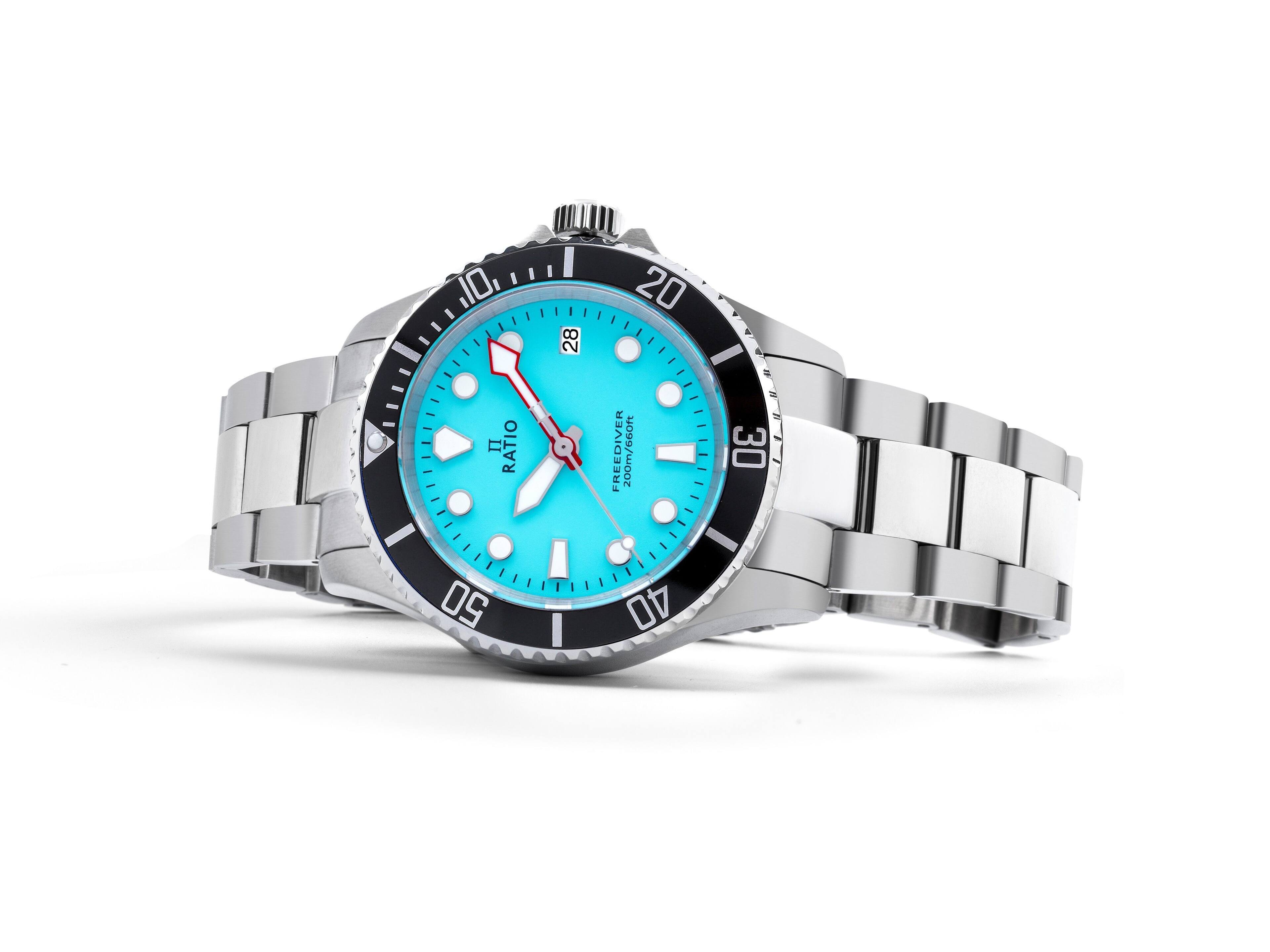 I0, II RATIO 50 28 20 AN FREEDIVER 200m/660ft - 30 L - 40