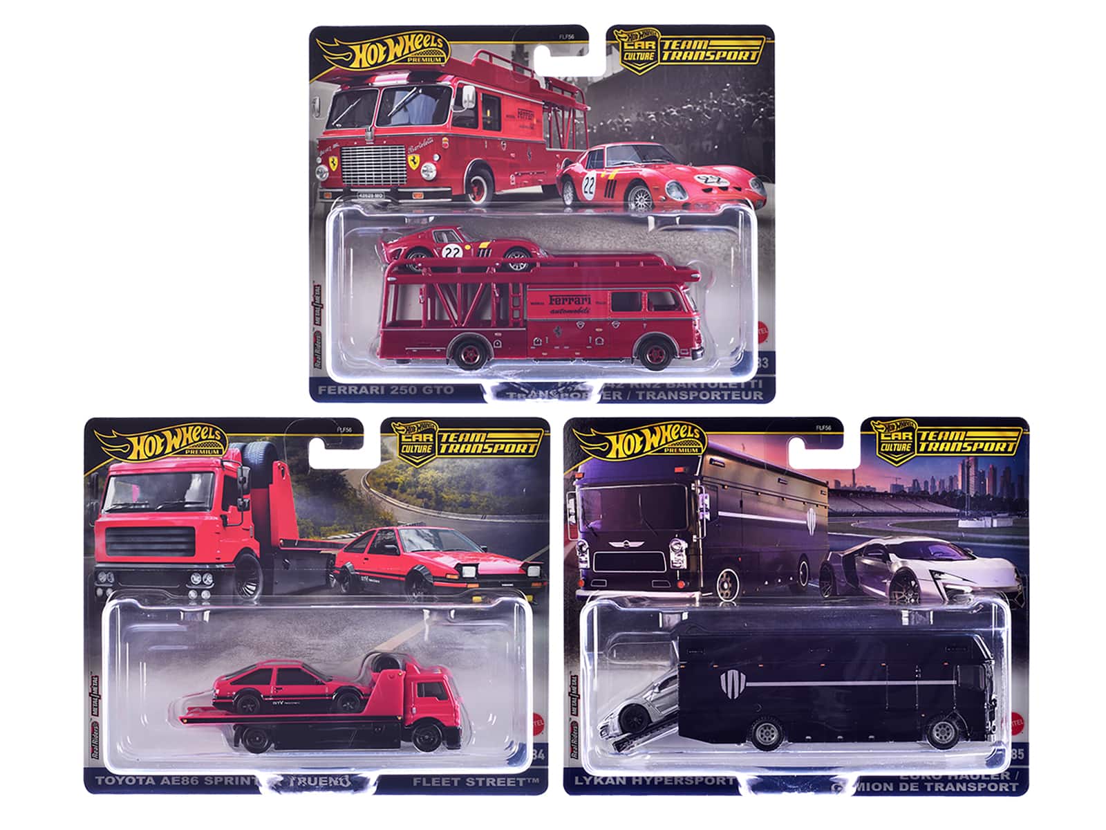 """Team Transport"" 3 piece Set H 2025 ""Car Culture"" Series Diecast Model Cars by Hot Wheels" price history on PriceWatchPro