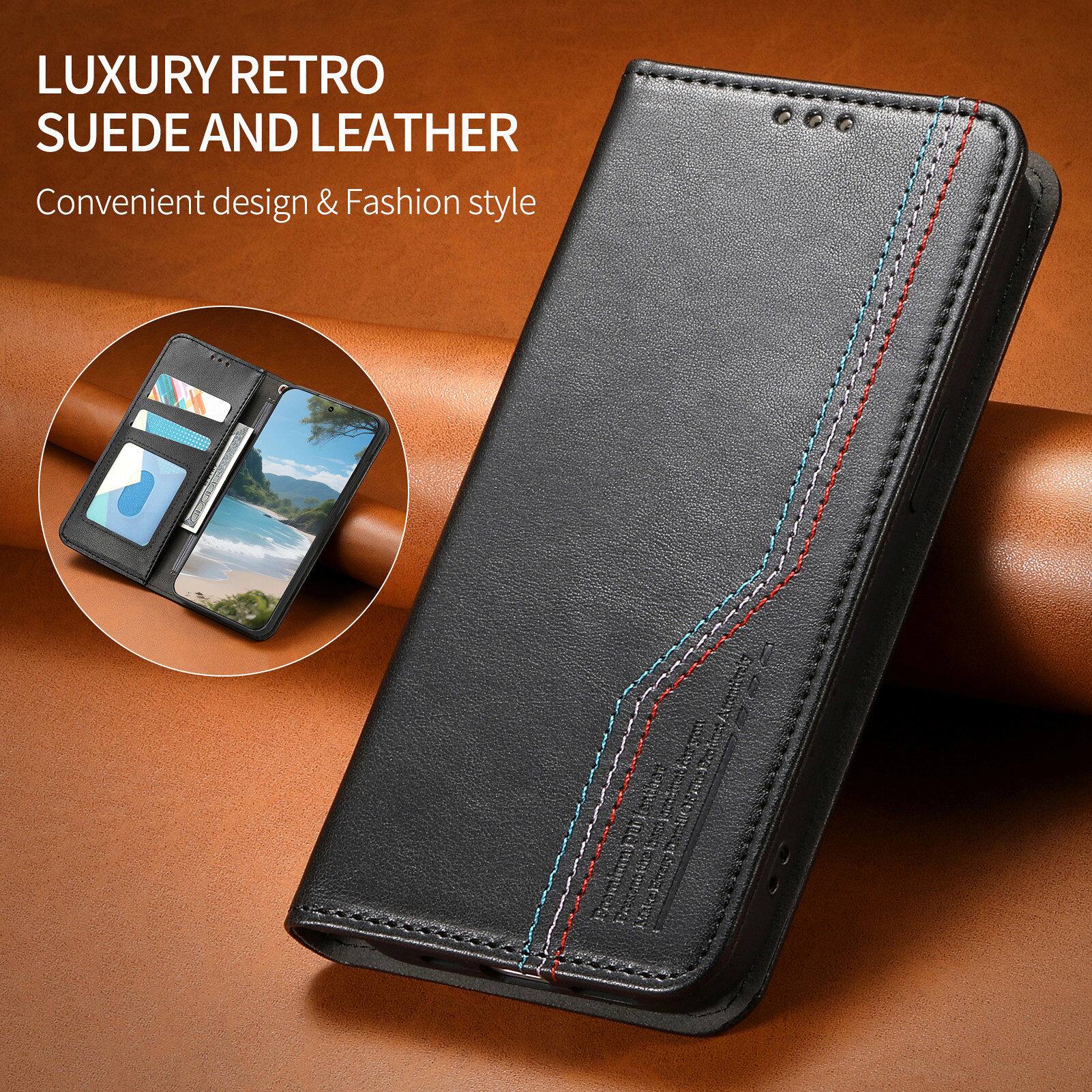 LUXURY RETRO SUEDE AND LEATHER  
Convenient design & Fashion style