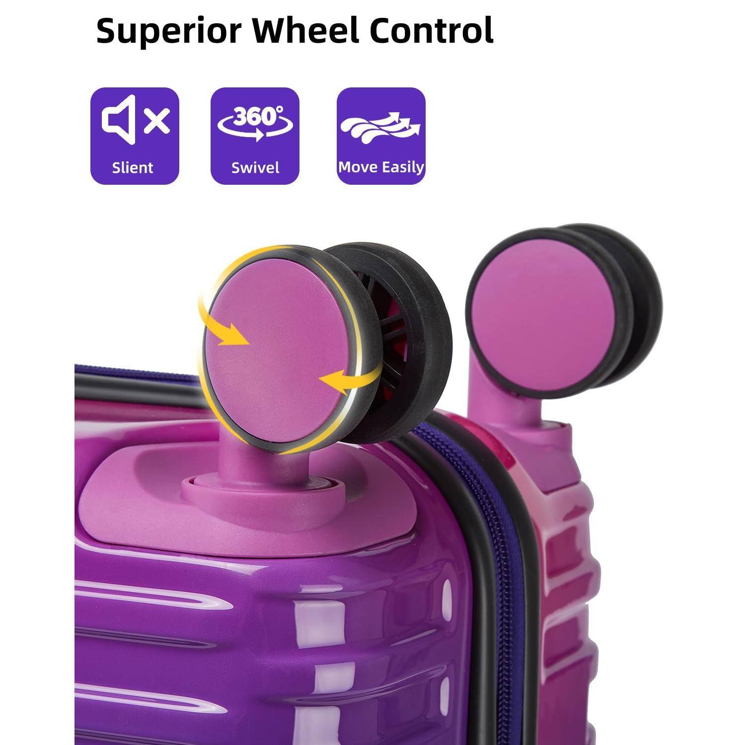 Superior Wheel Control

- Silent
- 360° Swivel
- Move Easily