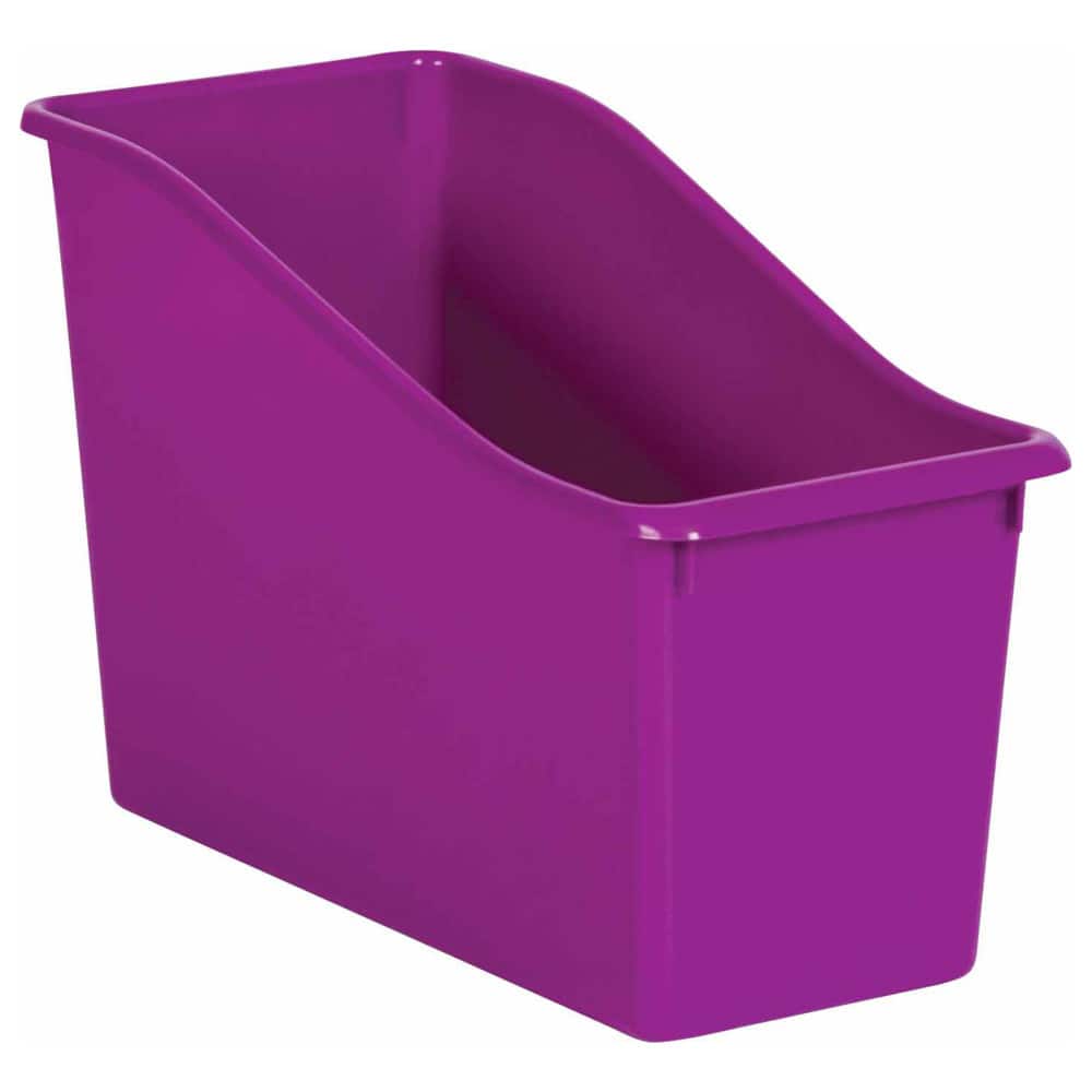 Teacher Created Resources - Purple Plastic Book Bin