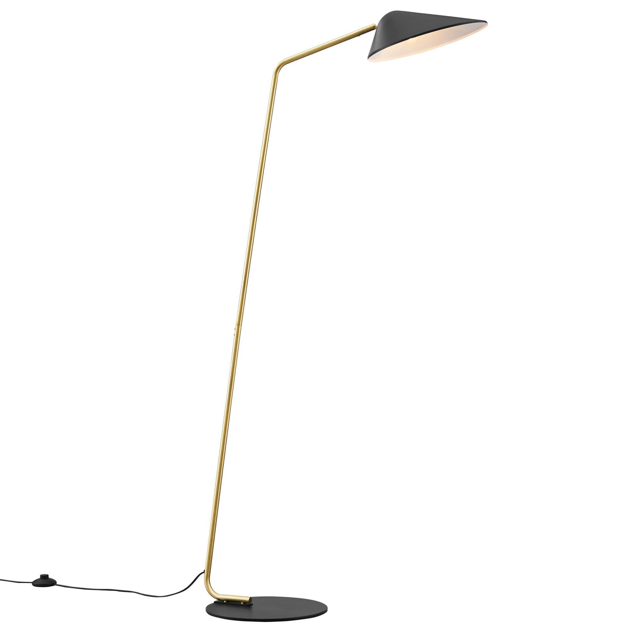 Angle. Modway - Journey Standing Floor Lamp by Modway - Black.