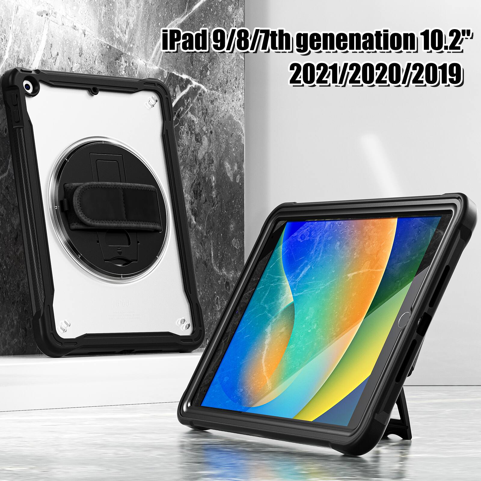 iPad 9/8/7th generation 10.2" 2021/2020/2019