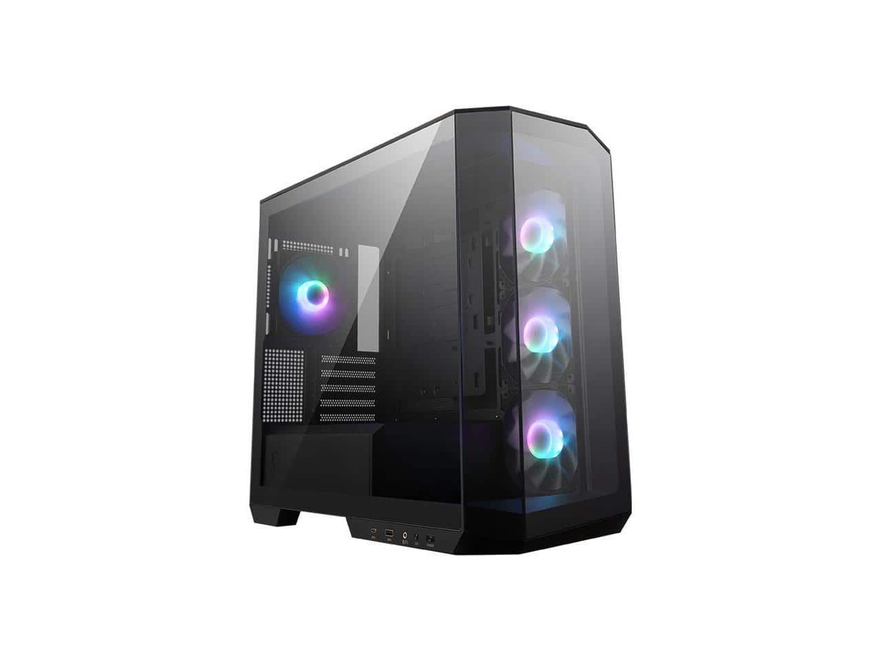 MSI MAG PANO M100R PZ Micro ATX Case Back Connect, 4 ARGB Fans