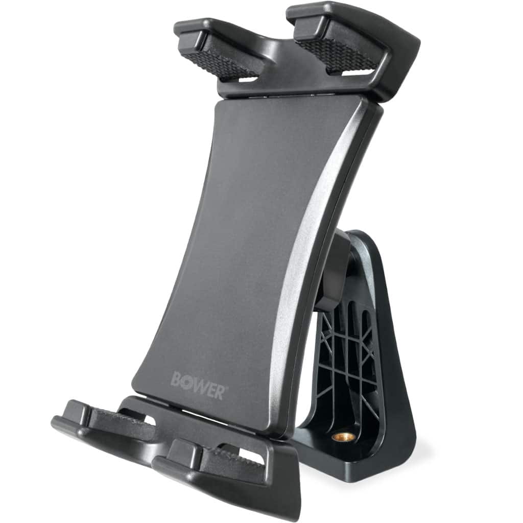 Bower - Tripod Mount Holder for Smartphones and Tablets - Black