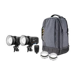 Westcott - FJ250 Strobe 2-Light Backpack Kit with Universal Wireless Trigger