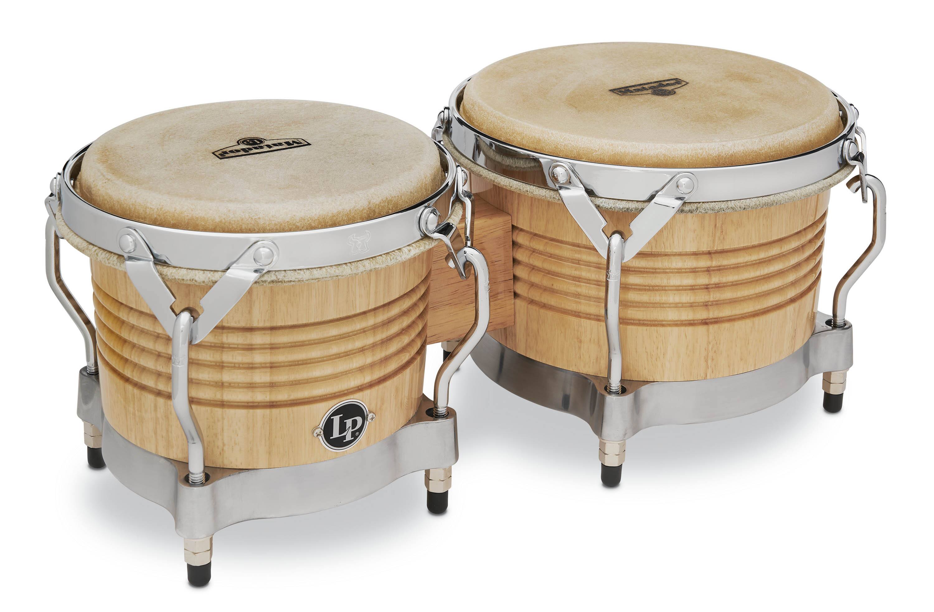 Front. Latin Percussion - Matador Bongos Oak.