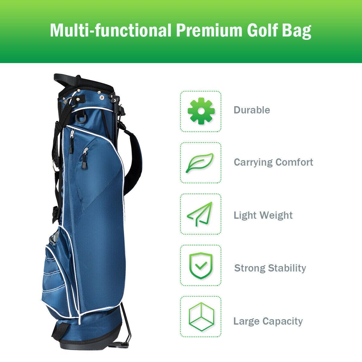 Multi-functional Premium Golf Bag

- Durable
- Carrying Comfort
- Light Weight
- Strong Stability
- Large Capacity
