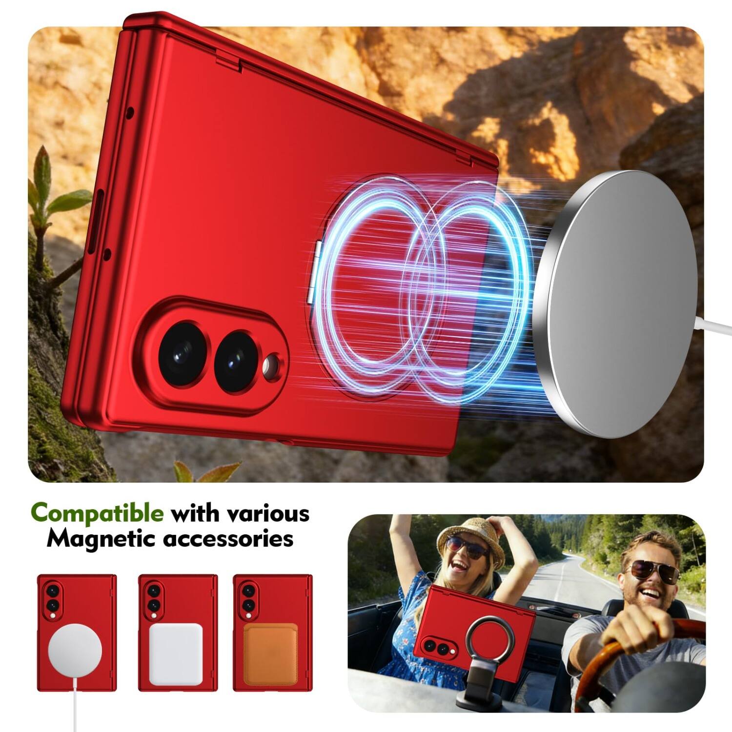 Compatible with various Magnetic accessories