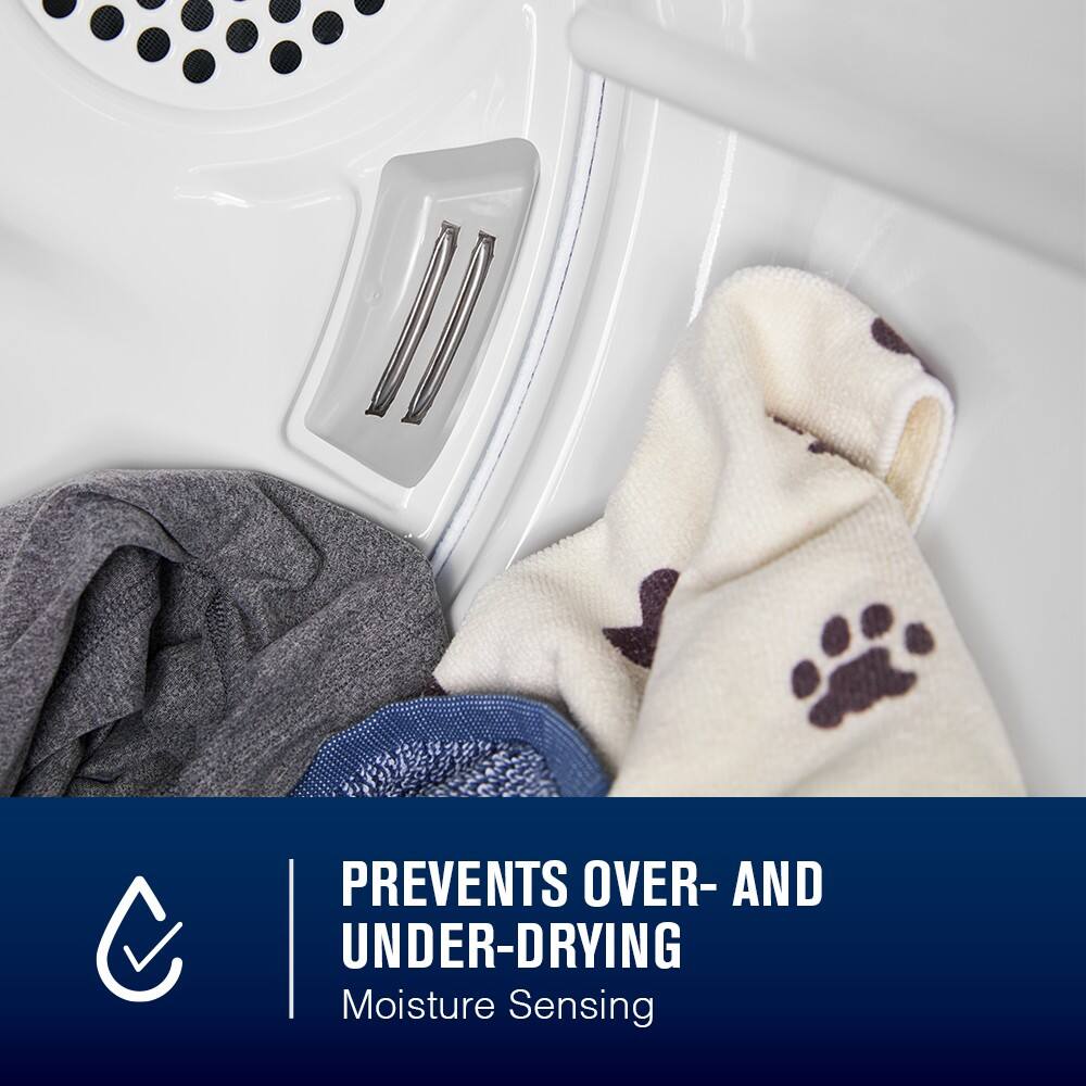 PREVENTS OVER- AND UNDER-DRYING
Moisture Sensing