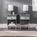 Alt View Zoom 16. Walker Edison - Modern 2-Piece 1-Drawer Nightstand Set - Gray.