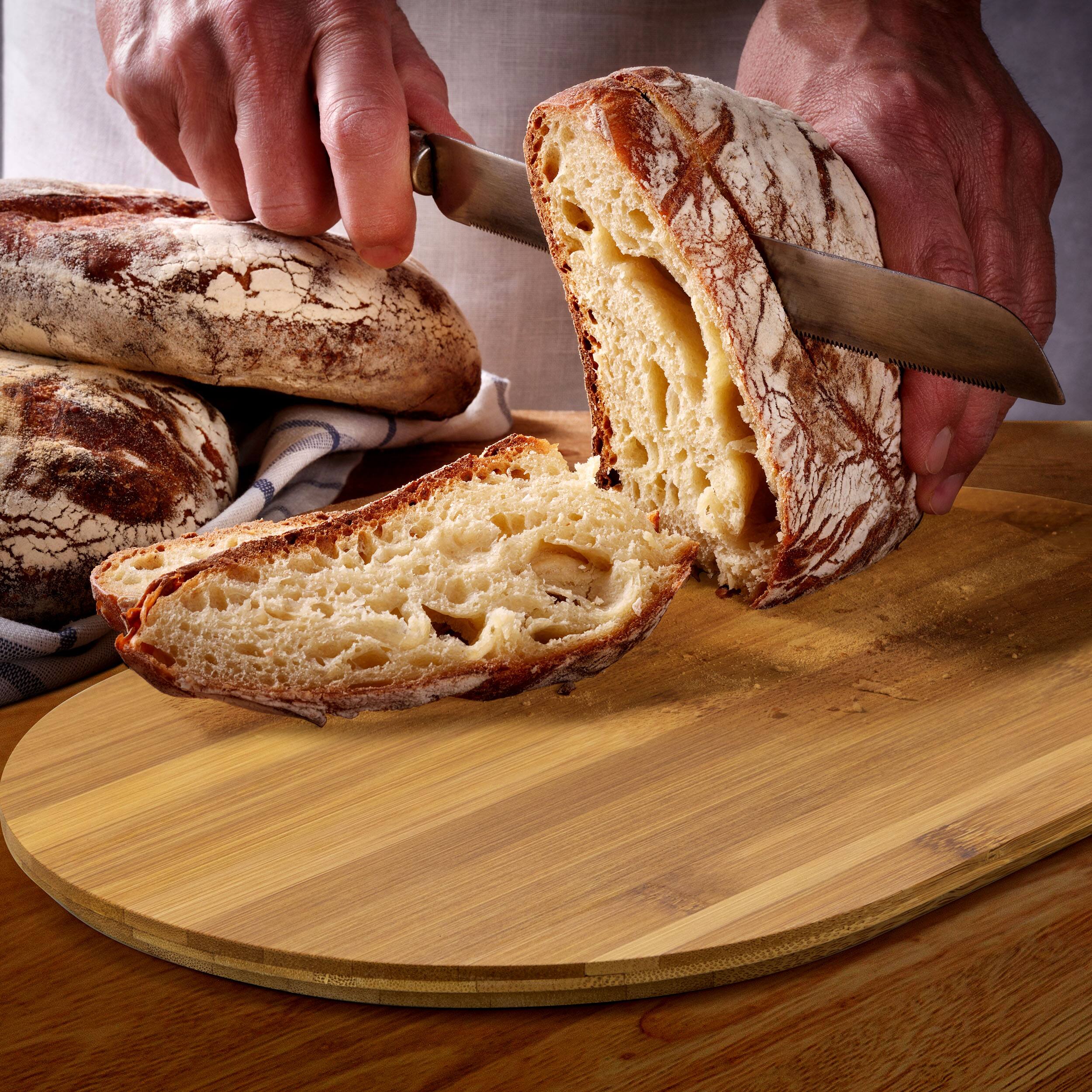 Alt View 6. MegaChef - MegaChef Bamboo Kitchen Countertop 4 Piece Metal Bread Basket and Canister Set in Gray with Lids - White.