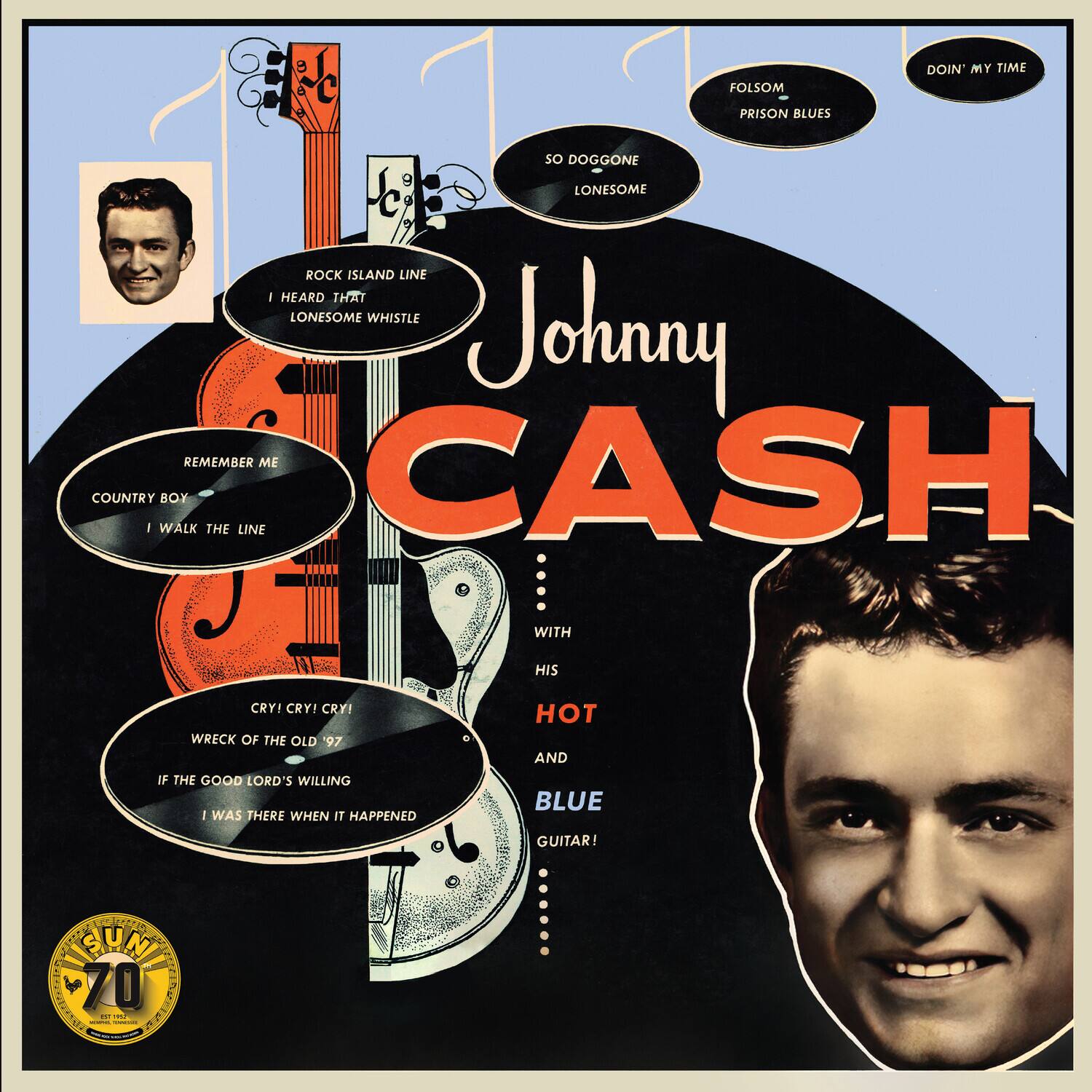 Folsom  
Doing My Time  
Prison Blues  
So Doggone Lonesome  
Rock Island Line I Heard That Lonesome Whistle  
Remember Me  
Country Boy I Walk The Line  
Cash With His Hot And Blue Guitar!  
Wreck Of The Old 97 If The Good Lord's Willing I Was There When It Happened  
Sun 70 By Food Exicos TrandeState Thempions