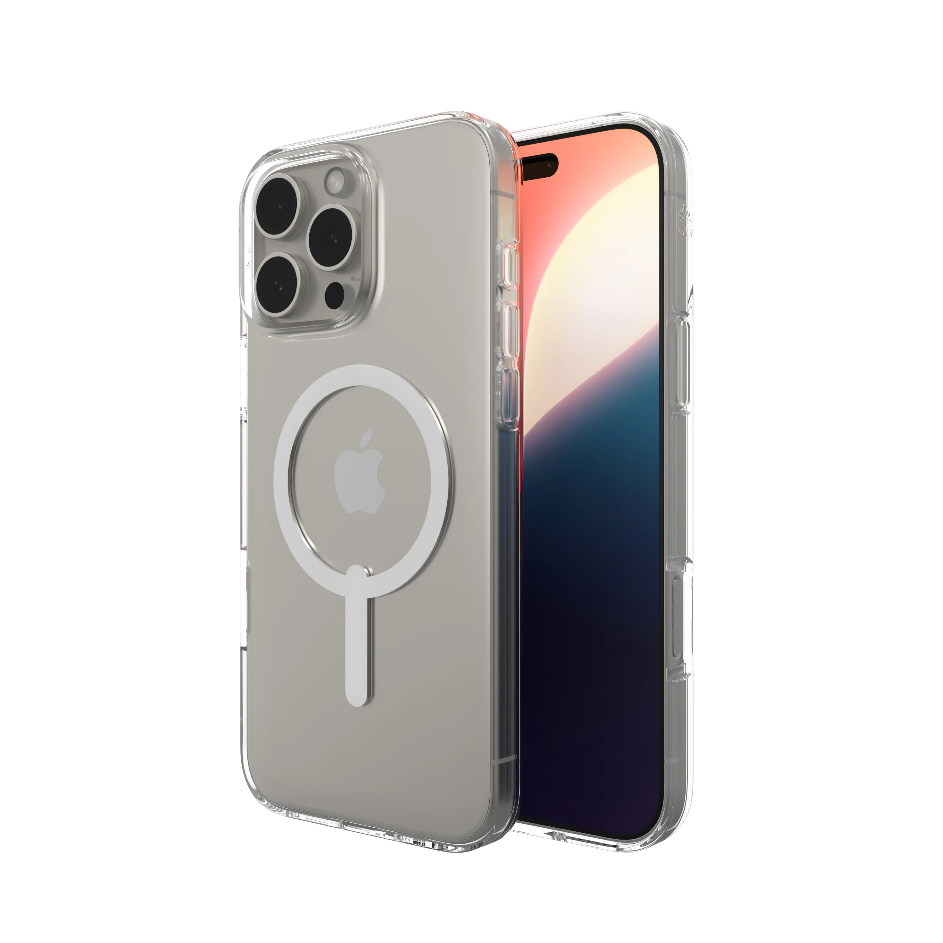 Alt View 1. ZAGG - Crystal Palace Snap Case Lite iPhone 16 Pro Max - Clear.