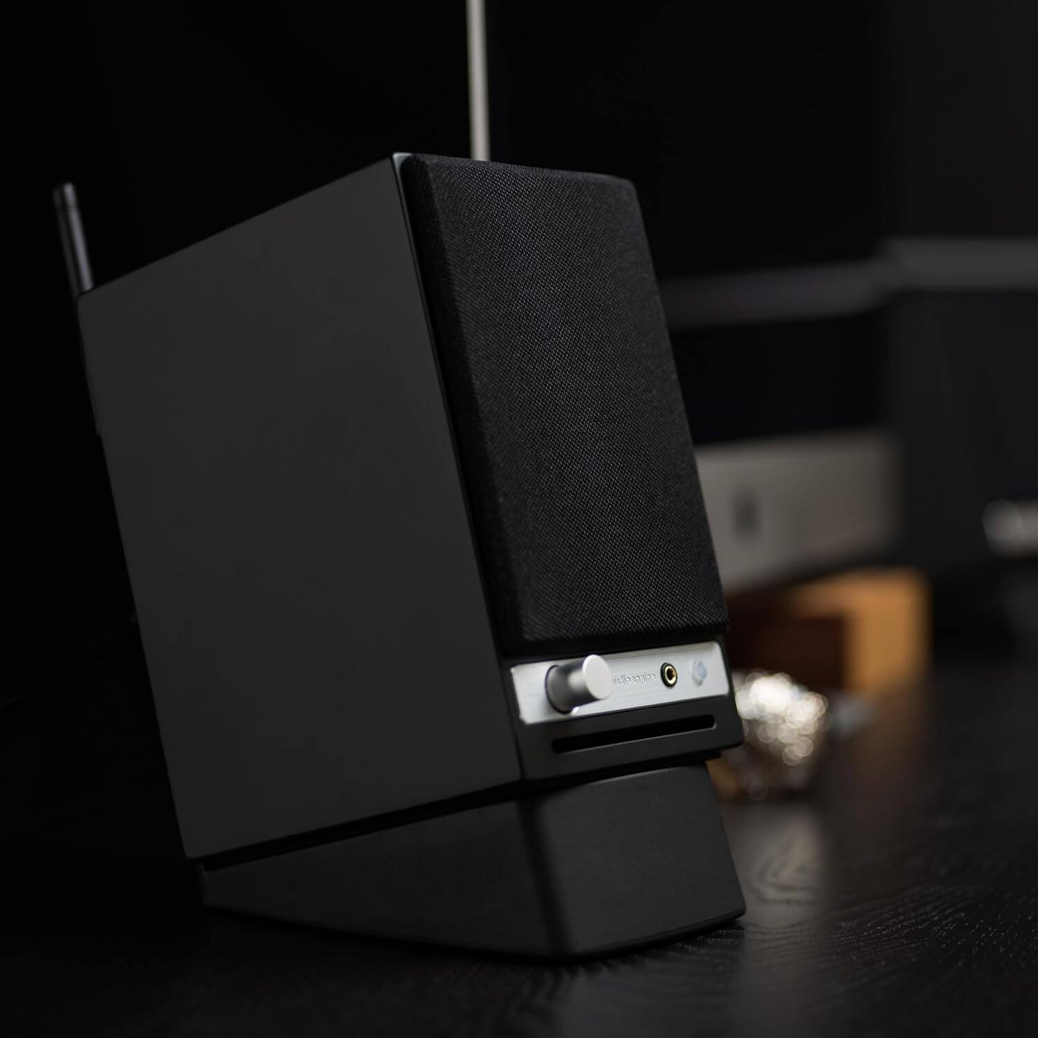 Angle. Audioengine - HD3 Next Gen Premium Desktop Speakers System w/Bluetooth aptX-HD (A2-HD) - Black.