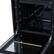 Alt View 11. Forno Appliances - Lamazze 2.05 Cu. Ft. Freestanding Gas Range - Black.