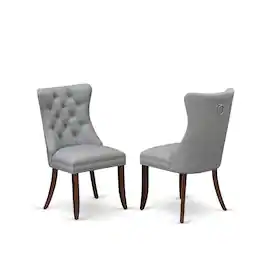 East West Furniture - Parson Dining Chairs - Red