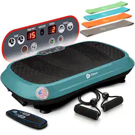 LifePro - Waver Vibration Plate – Whole Body Exercise Machine for Weight Loss, Muscle Toning & Lymphatic Drainage - Teal