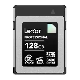 Lexar - 128GB Professional DIAMOND CFexpress 4.0 Type B Memory Card